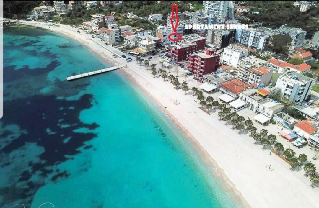 Sandri Apartment Himare Exteriör bild